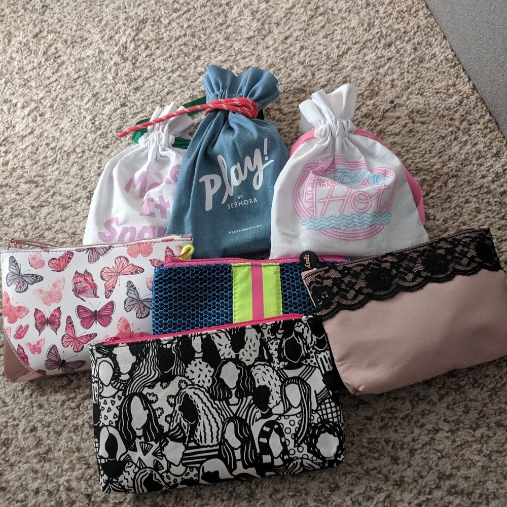Ipsy & Play by Sephora bags